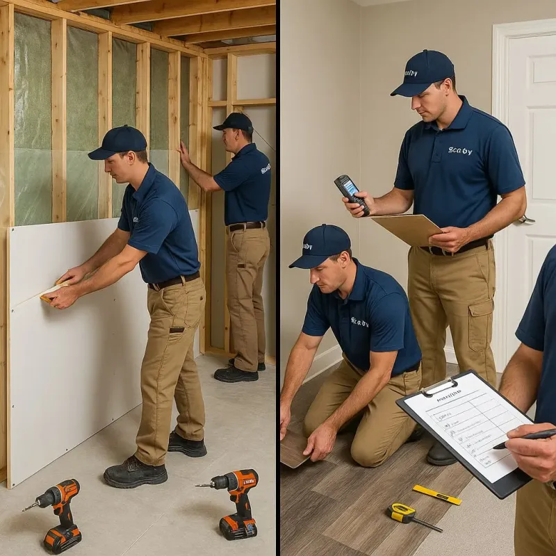 Repairs and Reconstruction process in Swanton, OH